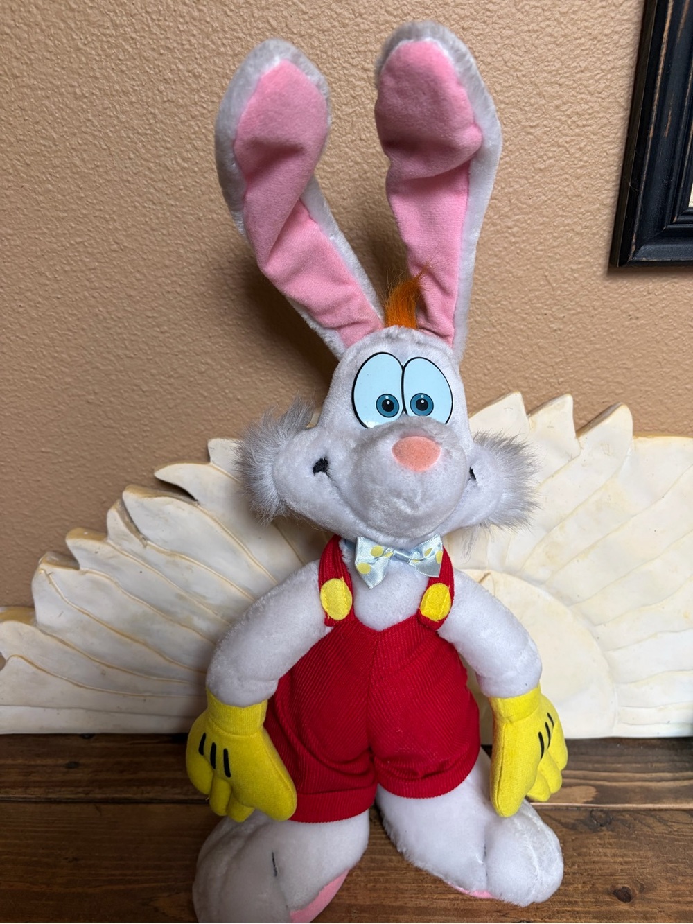 Disney Roger Rabbit 17 inch 1987 Standing Plush Rabbit